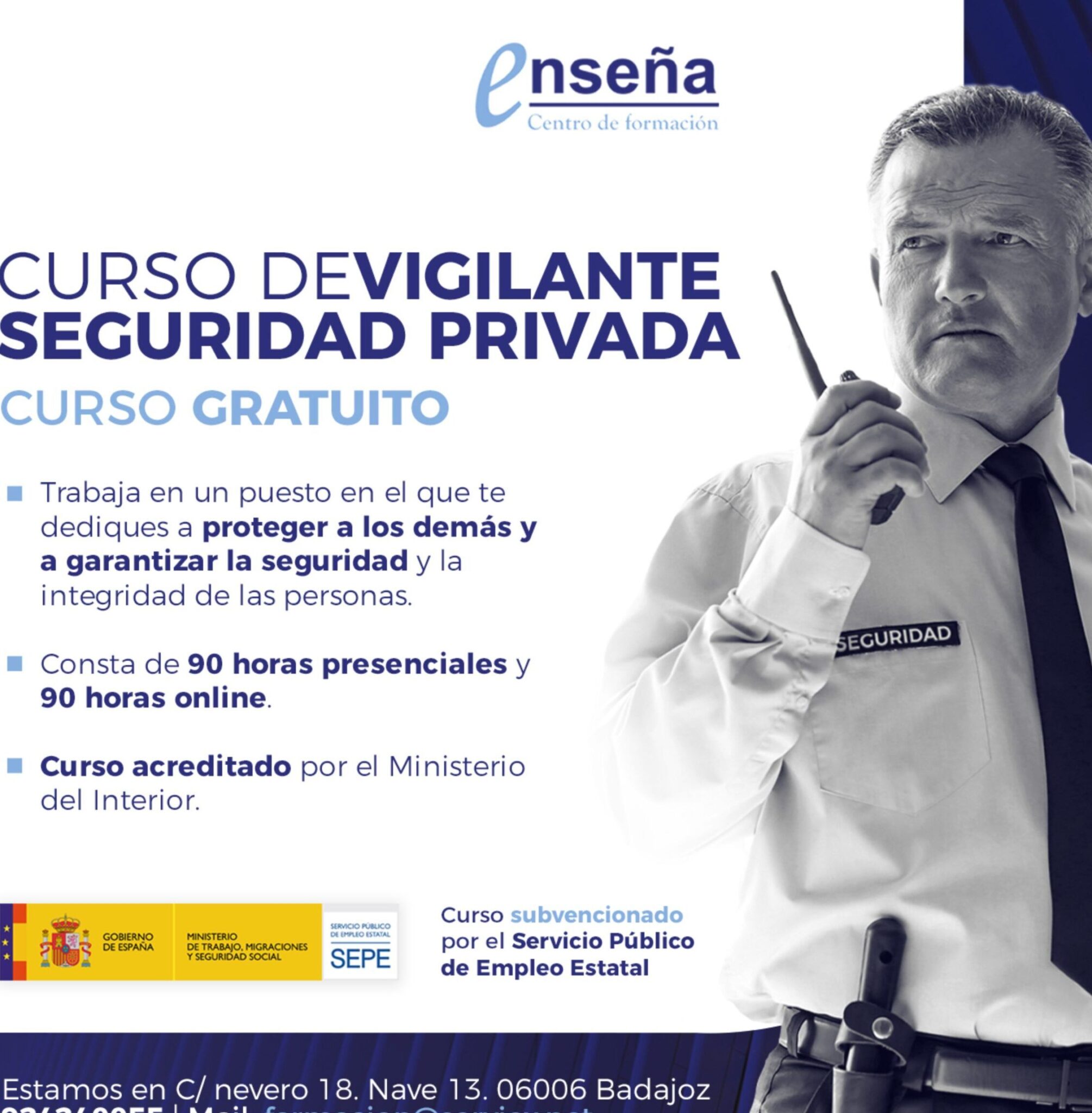 Descubre cómo acceder a un curso de vigilante de seguridad totalmente